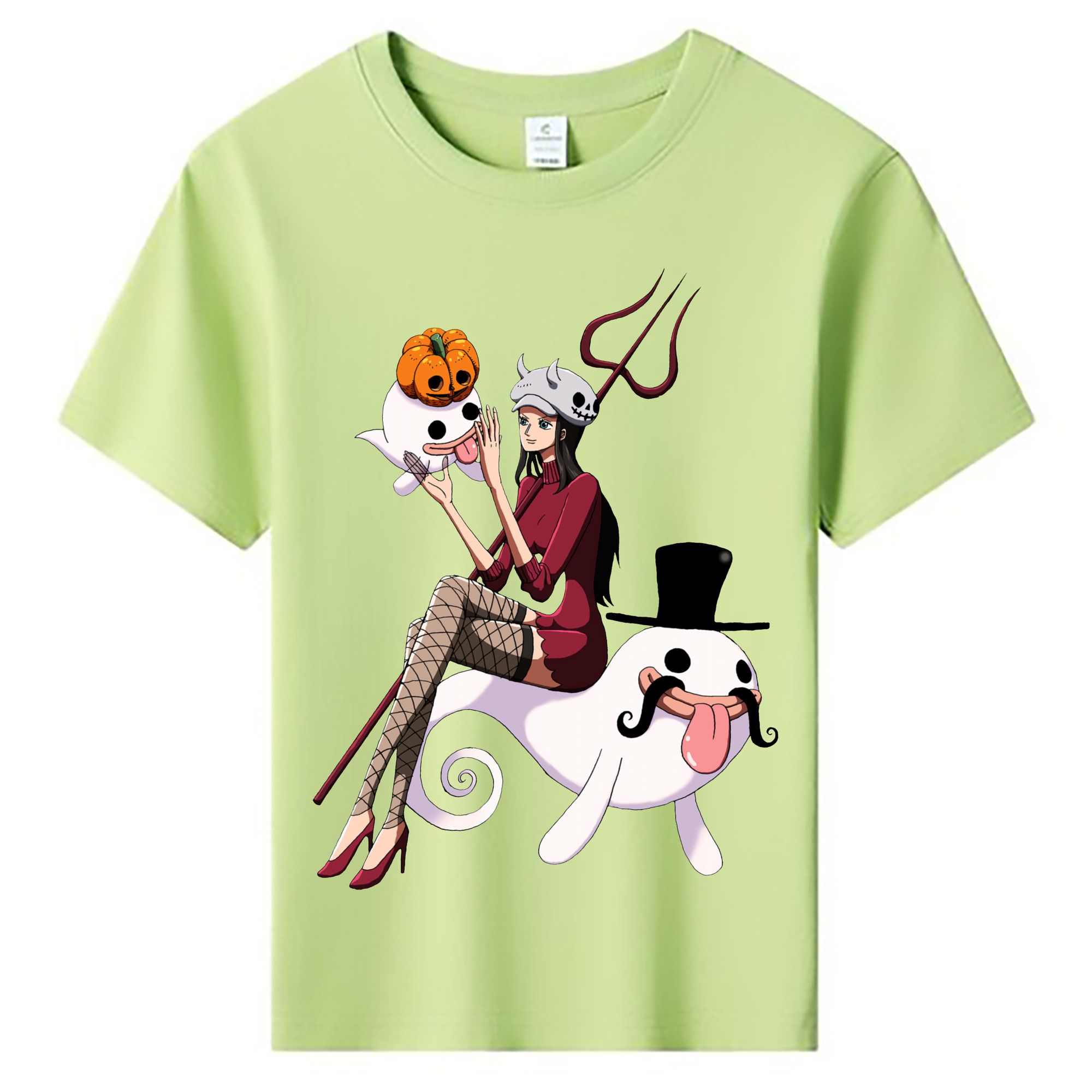ワンピース ニコ・ロビン ONE PIECE Nico Robin 綿100％キッズTシャツ（フロントプリント）